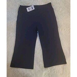 DAYOUNG Women's Bike Pants Navy Blue Capri Cycling Leggings Size XL NWT Bicycle